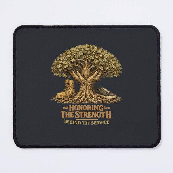 Item preview, Honoring the Strength Behind the Service designed and sold by PunchDrop.