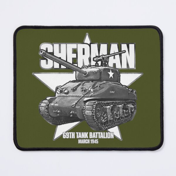 Item preview, Roll into History with the Sherman Tank WW2 designed and sold by elcarnero.