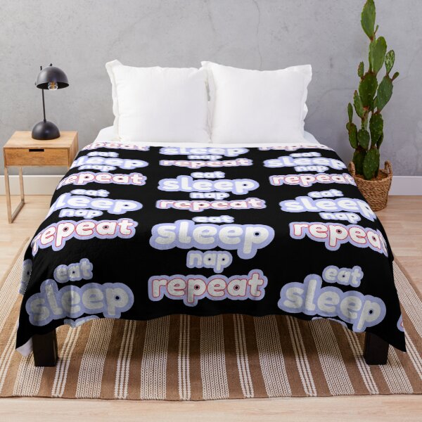 Item preview, Eat Sleep Nap Repeat Funny Graphic designed and sold by Snedsdigital.
