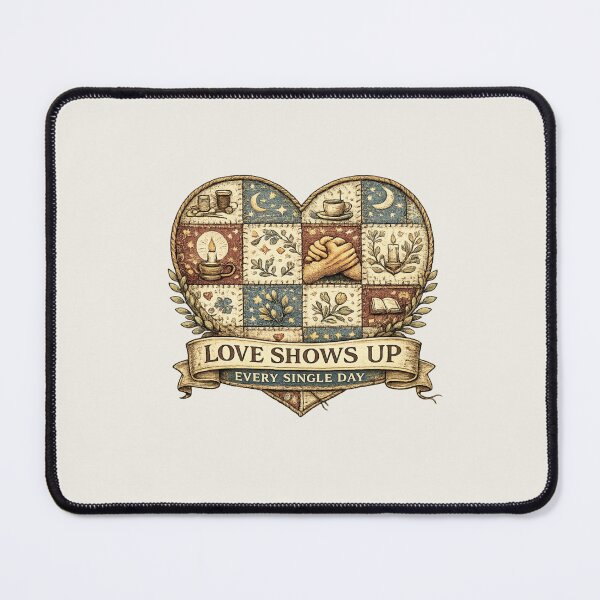 Item preview, Love Shows Up Every Single Day designed and sold by PunchDrop.