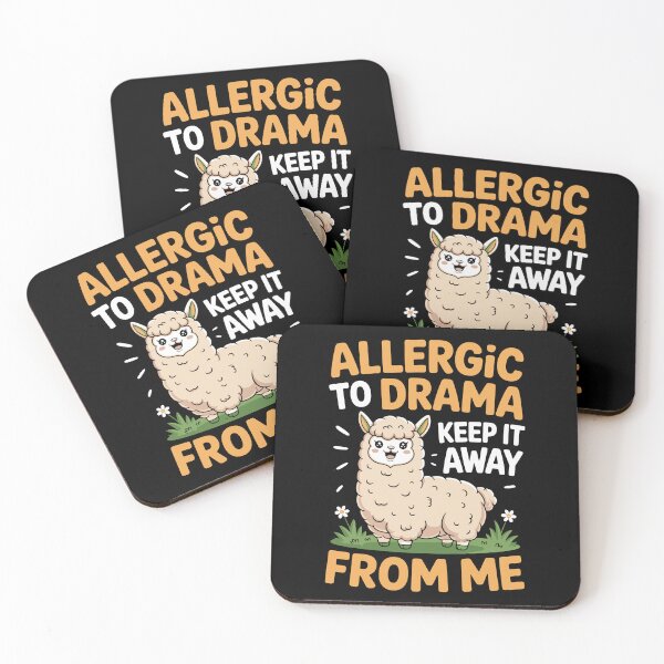 Item preview, ALLERGIC TO DRAMA KEEP IT AWAY FROM ME designed and sold by jkrphoto.