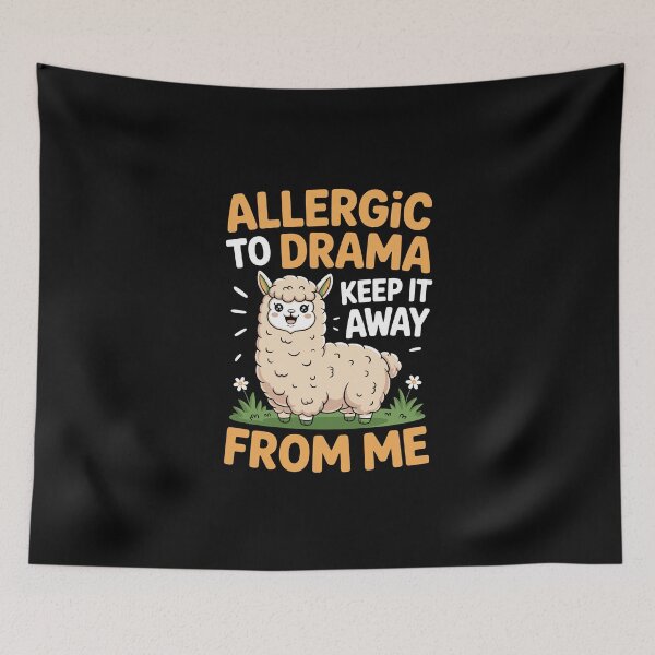 Item preview, ALLERGIC TO DRAMA KEEP IT AWAY FROM ME designed and sold by jkrphoto.