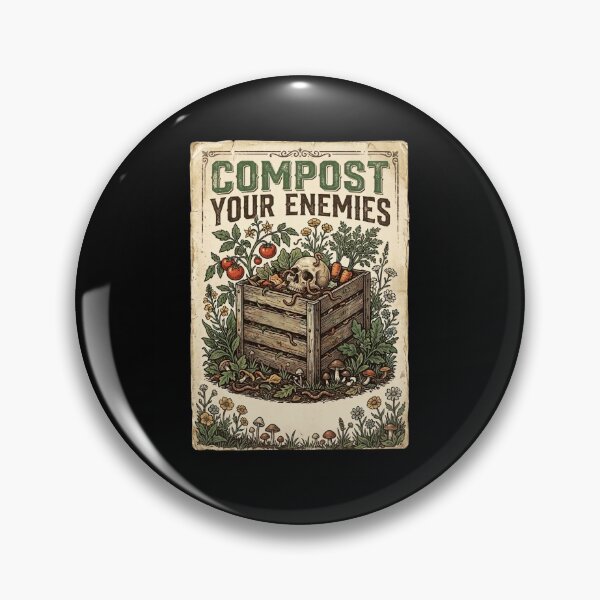 Item preview, COMPOST YOUR ENEMIES designed and sold by snowry.