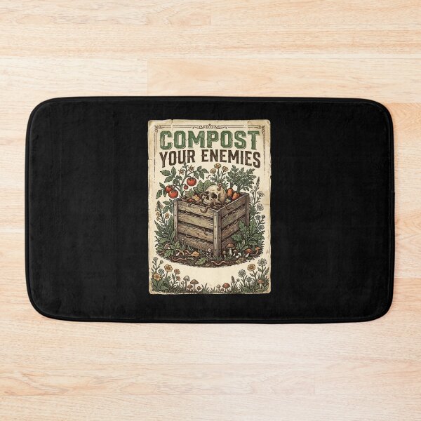 Item preview, COMPOST YOUR ENEMIES designed and sold by snowry.