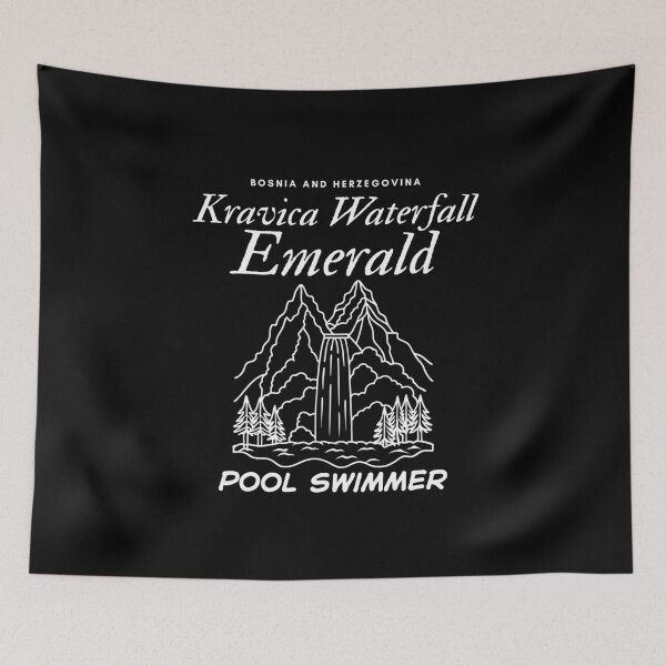 Item preview, Kravica waterfall emerald pool swimmer designed and sold by Peerless-Prime.