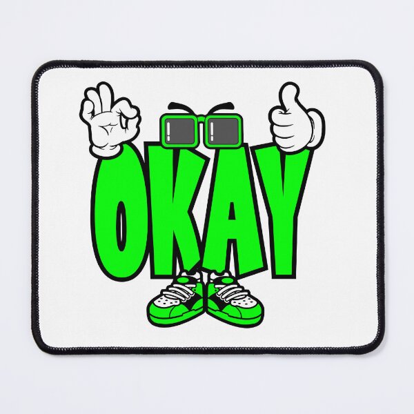 Item preview, Okay - ICONIC Comic Character fun Urban designed and sold by NFTWords.