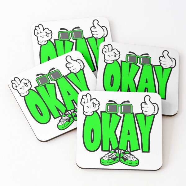 Item preview, Okay - ICONIC Comic Character fun Urban designed and sold by NFTWords.