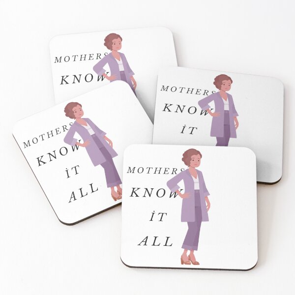 Item preview, Mothers Know It All Best Mom Ever Art designed and sold by busesplace.