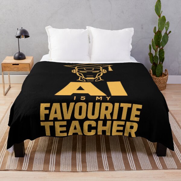 Item preview, AI Is My Favorite Teacher - Funny AI Takeover Future School Robot Teacher designed and sold by TEEJAMBOREE.