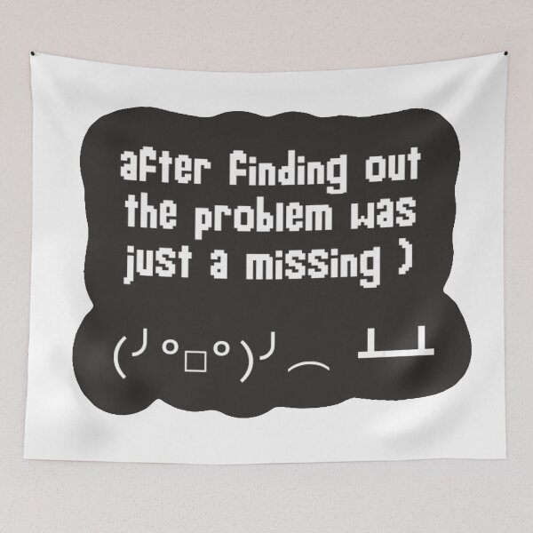 Item preview, Crash during programming (Dark Mode version) designed and sold by Robs-IT-Ecke.