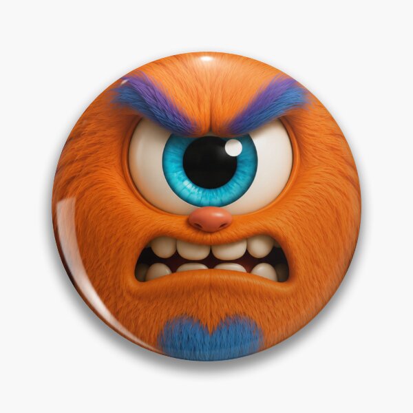 Item preview, Grumpy Momo One Eyed Monster Cute Furry Art Tee designed and sold by puzzell.
