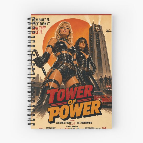 Item preview, Tower of Power – Retro Grindhouse Action Movie PosterTower of Power – Retro Grindhouse Action Movie Poster designed and sold by obstinator.