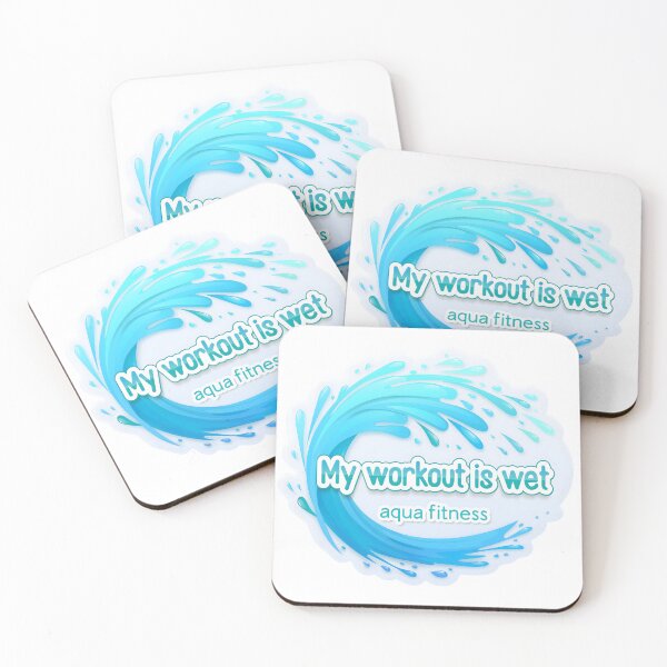 Item preview, Aqua Fitness – Pool Power Design designed and sold by Halbeskilo.
