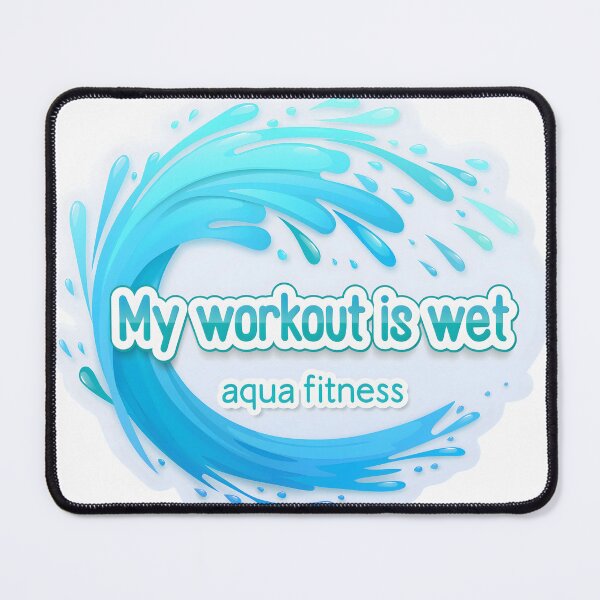 Item preview, Aqua Fitness – Pool Power Design designed and sold by Halbeskilo.