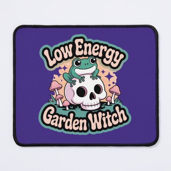 Item preview, Low Energy Garden Witch Shirt Funny Cottagecore Frog Lover Gift designed and sold by Raw Tigers.