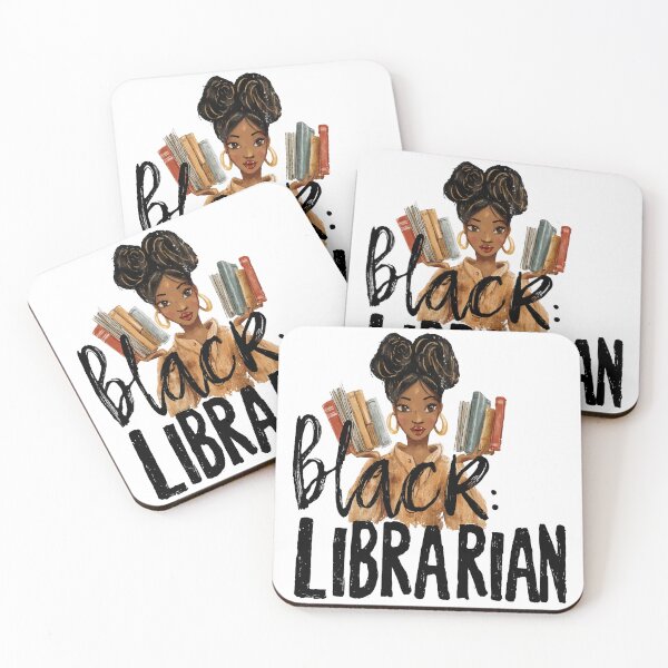 Item preview, Black Librarian Books Held High text Design designed and sold by RichardRags.