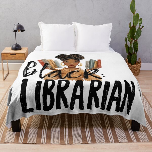 Item preview, Black Librarian Books Held High text Design designed and sold by RichardRags.