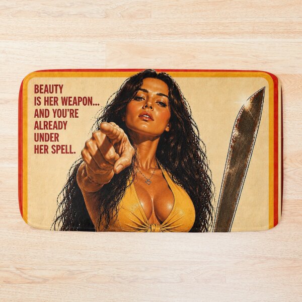 Item preview, Amiga – Retro Jungle Exploitation Movie Poster designed and sold by obstinator.