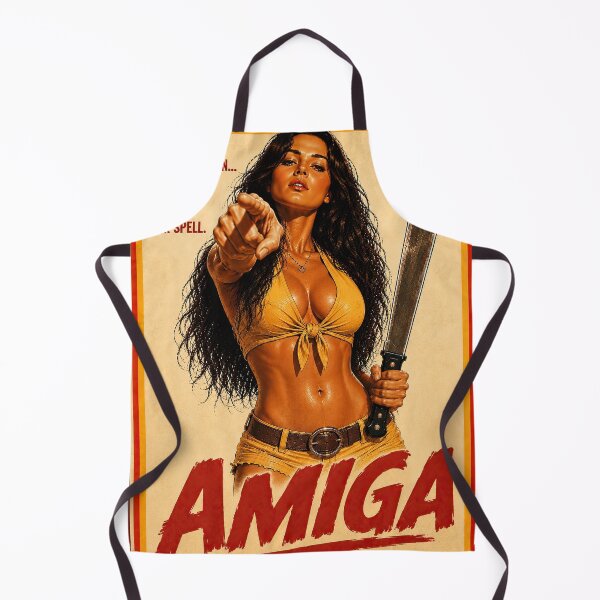 Item preview, Amiga – Retro Jungle Exploitation Movie Poster designed and sold by obstinator.
