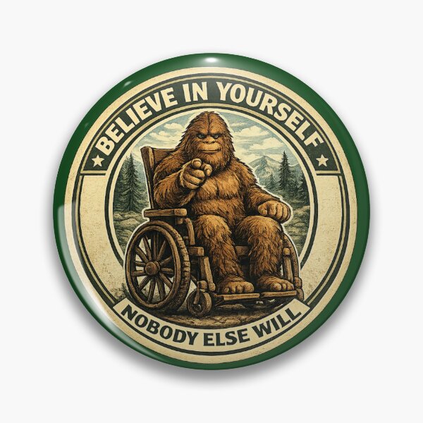 Item preview, disability bigfoot believe in yourself bigfoot designed and sold by mobilitymonster.