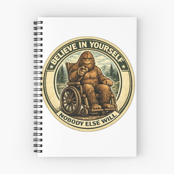 Item preview, disability bigfoot believe in yourself bigfoot designed and sold by mobilitymonster.