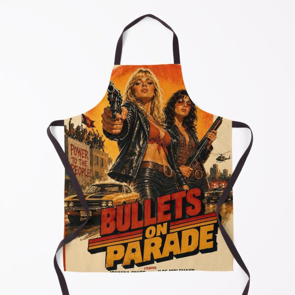 Item preview, Bullets on Parade – Retro Grindhouse Action Movie Poster designed and sold by obstinator.
