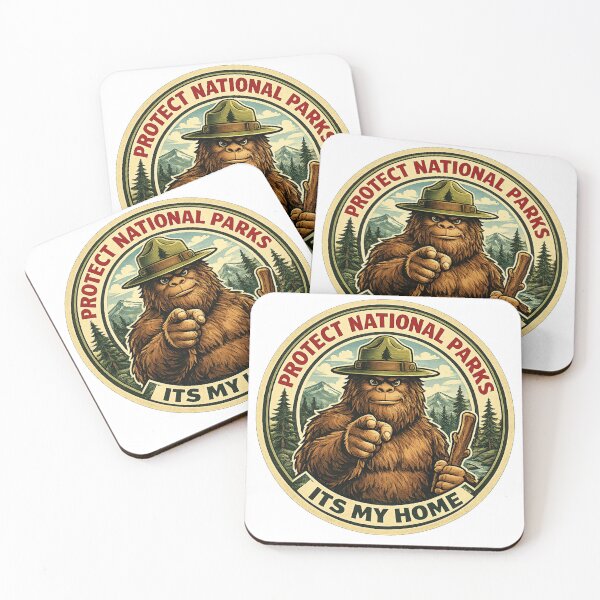 Item preview, Bigfoot yeti sasquatch national park designed and sold by mobilitymonster.