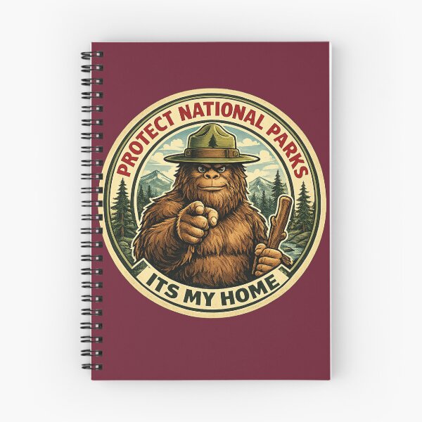 Item preview, Bigfoot yeti sasquatch national park designed and sold by mobilitymonster.