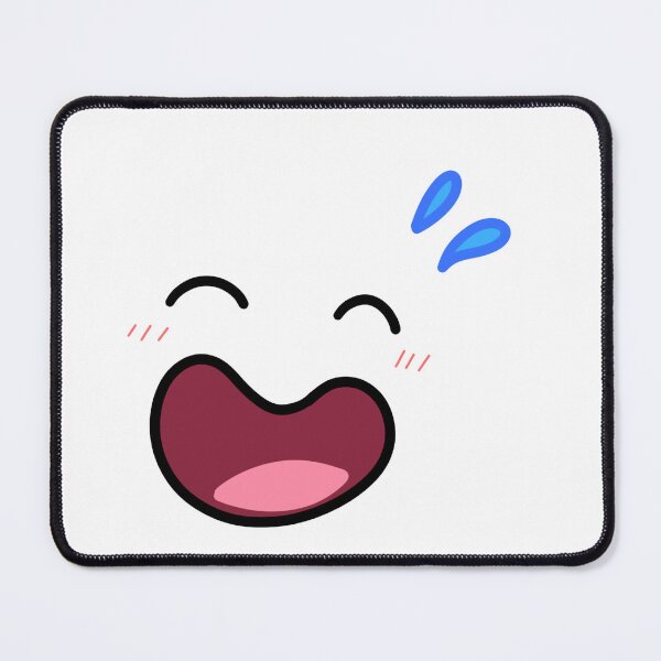 Item preview, Cute Anime Laughing Face Nervous Sweat Laugh Cartoon Graphic designed and sold by somimalikkk.