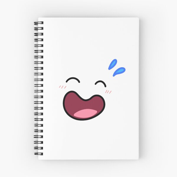 Item preview, Cute Anime Laughing Face Nervous Sweat Laugh Cartoon Graphic designed and sold by SomiMotion.