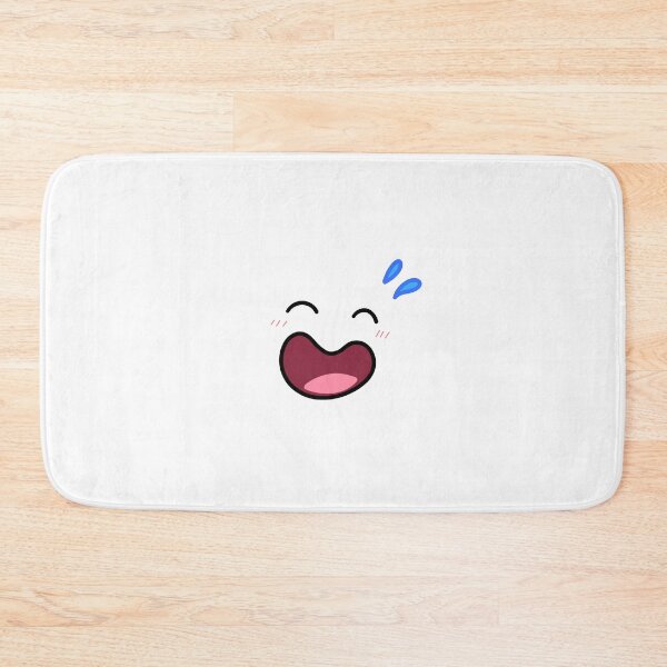 Item preview, Cute Anime Laughing Face Nervous Sweat Laugh Cartoon Graphic designed and sold by somimalikkk.