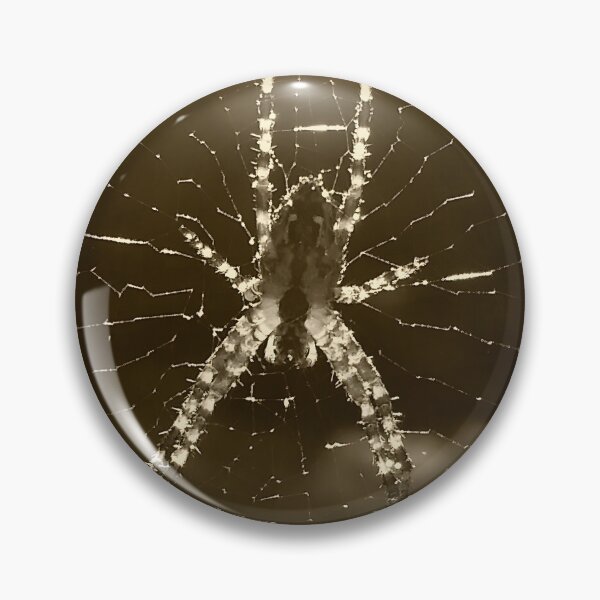 Item preview, Black and White Spider in Web designed and sold by CalmnessbyChoice.