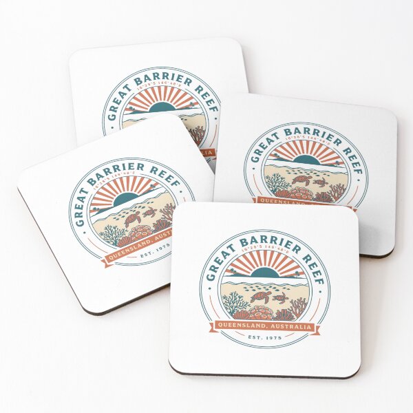 Item preview, Great Barrier Reef Australia designed and sold by TulipaGraphics.