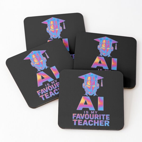 Item preview, AI Is My Favourite Teacher - Funny AI Takeover Future School Robot Teacher  designed and sold by TEEJAMBOREE.