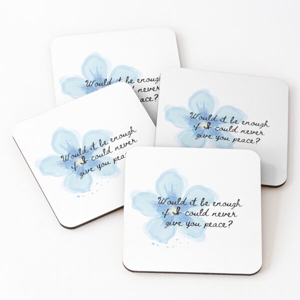 Item preview, folklore peace lyrics  would it be enough album era flower designed and sold by TheFirstMayDay.
