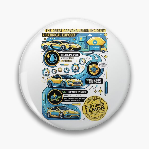 Item preview, Carvana Got a Lemon — Limp Mode Activated designed and sold by  ViralVisionsCreating .