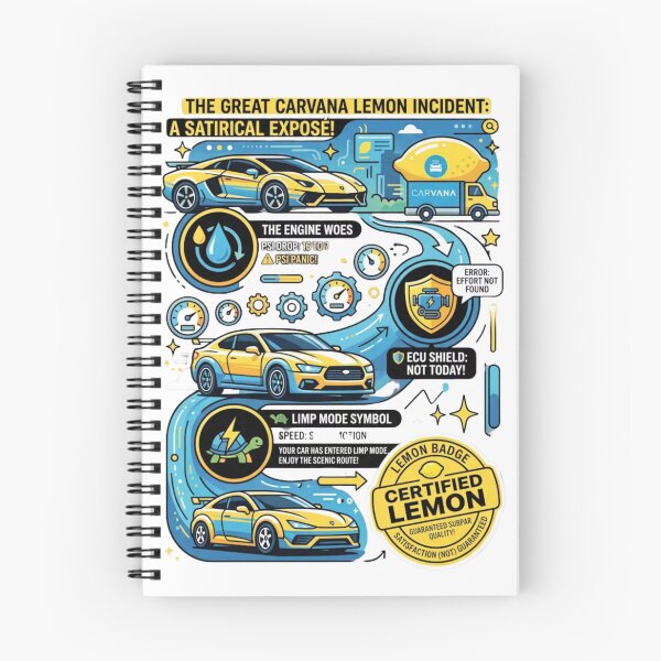 Item preview, Carvana Got a Lemon — Limp Mode Activated designed and sold by  ViralVisionsCreating .