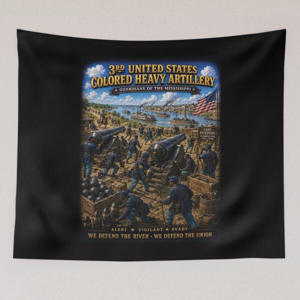 Item preview, 3rd US Colored Artillery -USCTHA - Guardians of the Mississippi  designed and sold by Military Insignia Products.