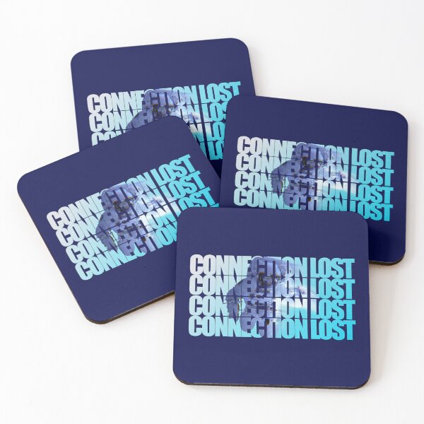 Item preview, Connection Lost Astronaut Glitch Typography designed and sold by ZJDesignsArt.