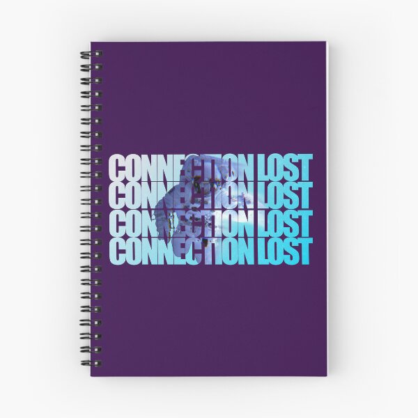 Item preview, Connection Lost Astronaut Glitch Typography designed and sold by ZJDesignsArt.