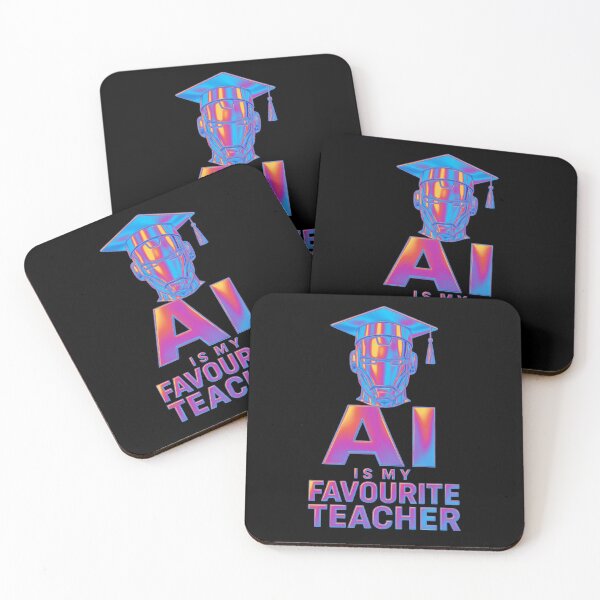 Item preview, AI Is My Favourite Teacher - Funny AI Takeover Future School Robot Teacher  designed and sold by TEEJAMBOREE.