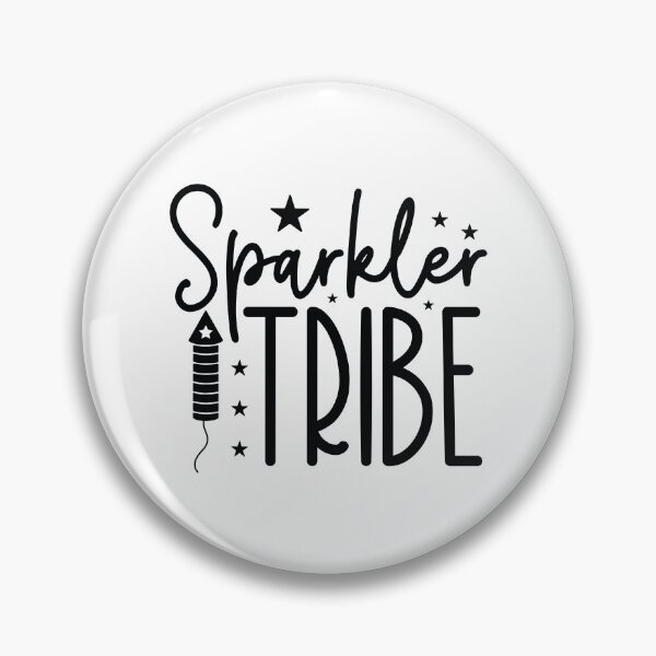 Item preview, Sparkler Tribe - Retro 4th Of July Quotes Cool USA Patriotic Apparel Art designed and sold by FuzionRaptor.
