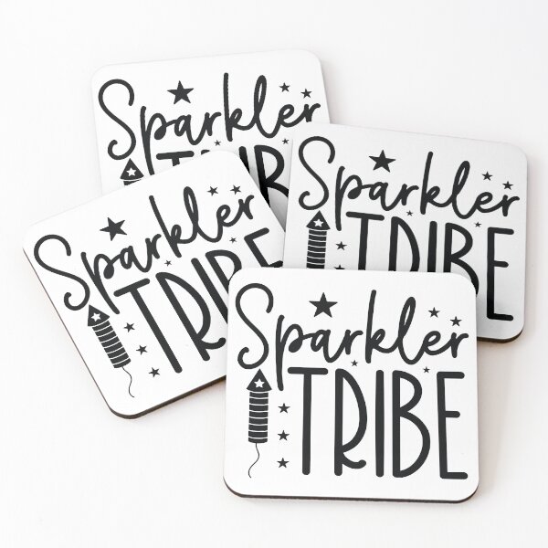 Item preview, Sparkler Tribe - Retro 4th Of July Quotes Cool USA Patriotic Apparel Art designed and sold by FuzionRaptor.
