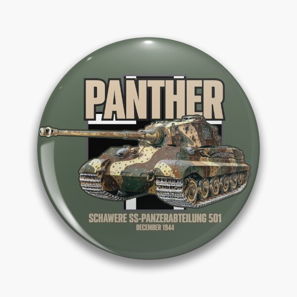 Item preview, Panther Tank | Schwere SS-Panzer-Abteilung 501 | WWII Military Art designed and sold by elcarnero.