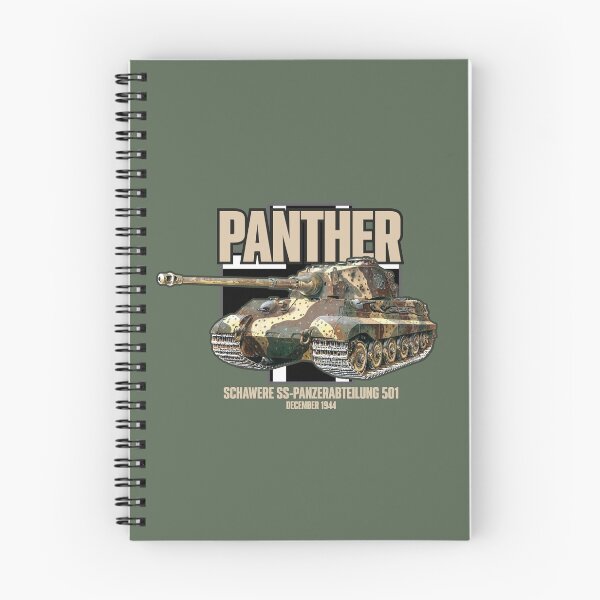 Item preview, Panther Tank | Schwere SS-Panzer-Abteilung 501 | WWII Military Art designed and sold by elcarnero.