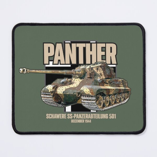 Item preview, Panther Tank | Schwere SS-Panzer-Abteilung 501 | WWII Military Art designed and sold by elcarnero.