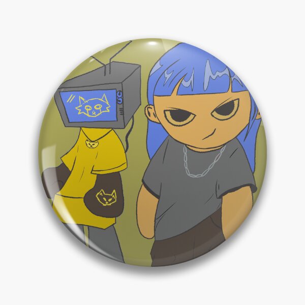 Item preview, Tomboy and TV Head - Y2K Webcore Indie Character Art designed and sold by Jasvera-ART.