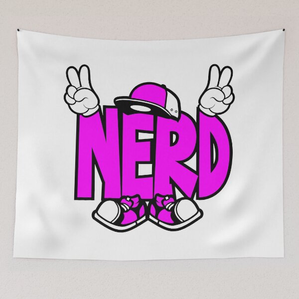 Item preview, Nerd - ICONIC Comic Character Bold urban designed and sold by NFTWords.