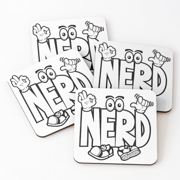 Item preview, Nerd - ICONIC Cartoon Character Bold Retro designed and sold by NFTWords.