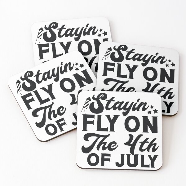 Item preview, Stayin Fly On The 4th Of July - 4th Of July Quotes Retro Vintage USA Patriotic Pride Gift designed and sold by FuzionRaptor.